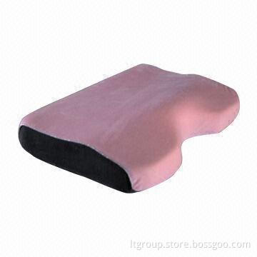 Pillow, Made of Soft PU Foam, Measuring 50 x 35 x 10.5/10cm
